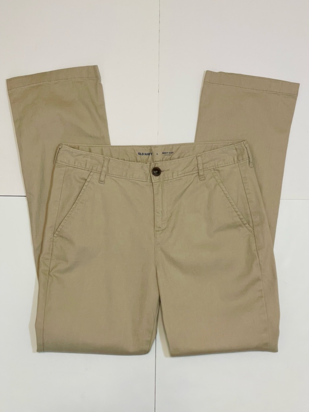 Old Navy Tan Boot Cut Pants